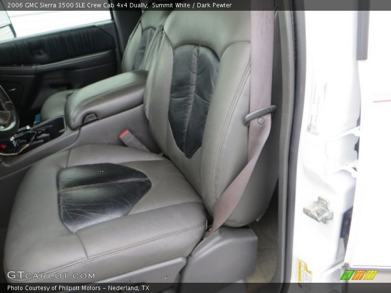 Summit White / Dark Pewter 2006 GMC Sierra 3500 SLE Crew Cab 4x4 Dually