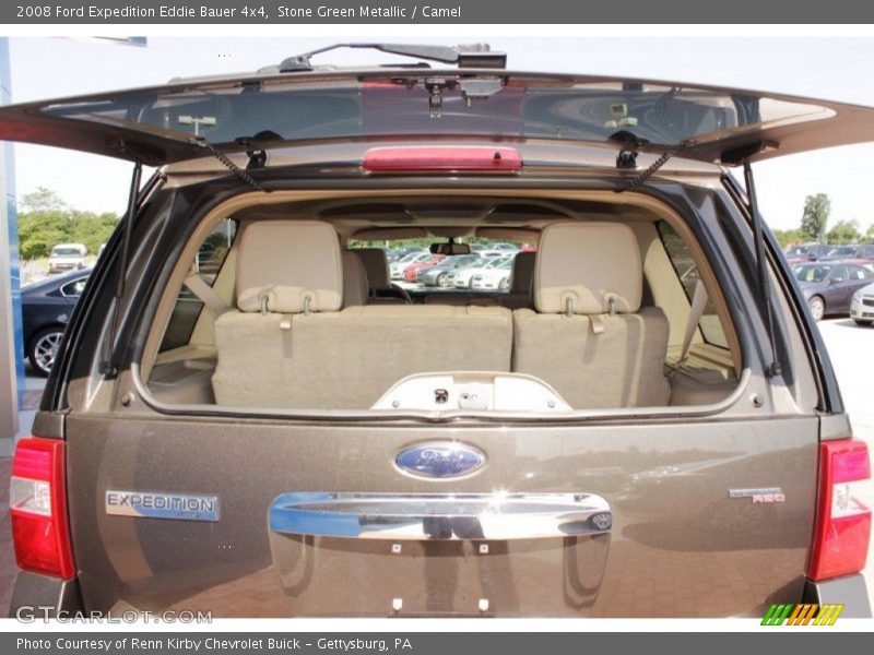 Stone Green Metallic / Camel 2008 Ford Expedition Eddie Bauer 4x4