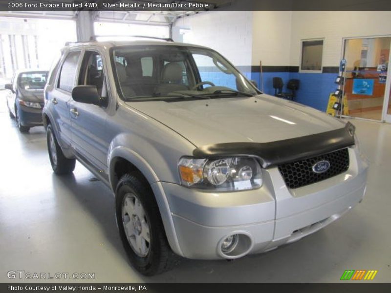 Silver Metallic / Medium/Dark Pebble 2006 Ford Escape Limited 4WD