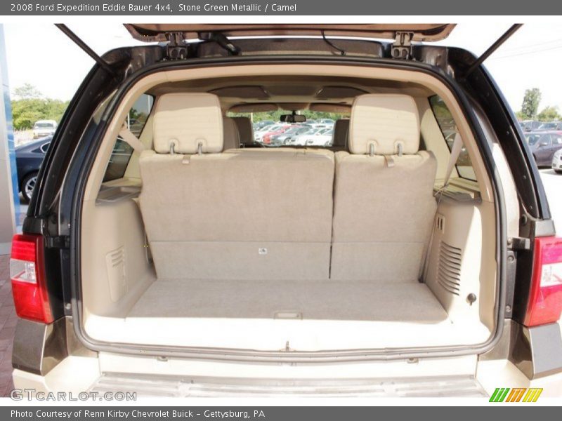 Stone Green Metallic / Camel 2008 Ford Expedition Eddie Bauer 4x4