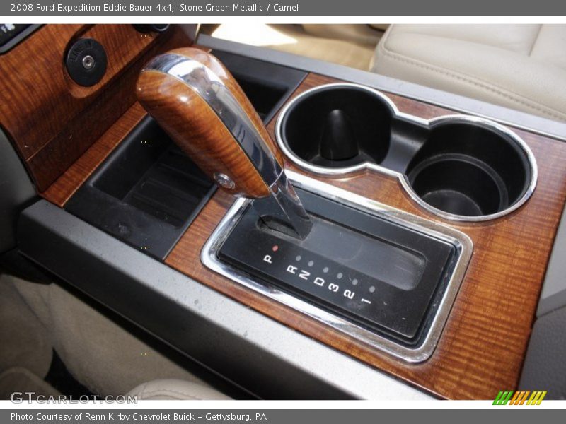 Stone Green Metallic / Camel 2008 Ford Expedition Eddie Bauer 4x4