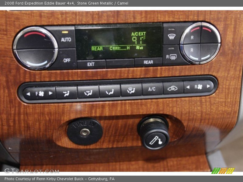 Stone Green Metallic / Camel 2008 Ford Expedition Eddie Bauer 4x4