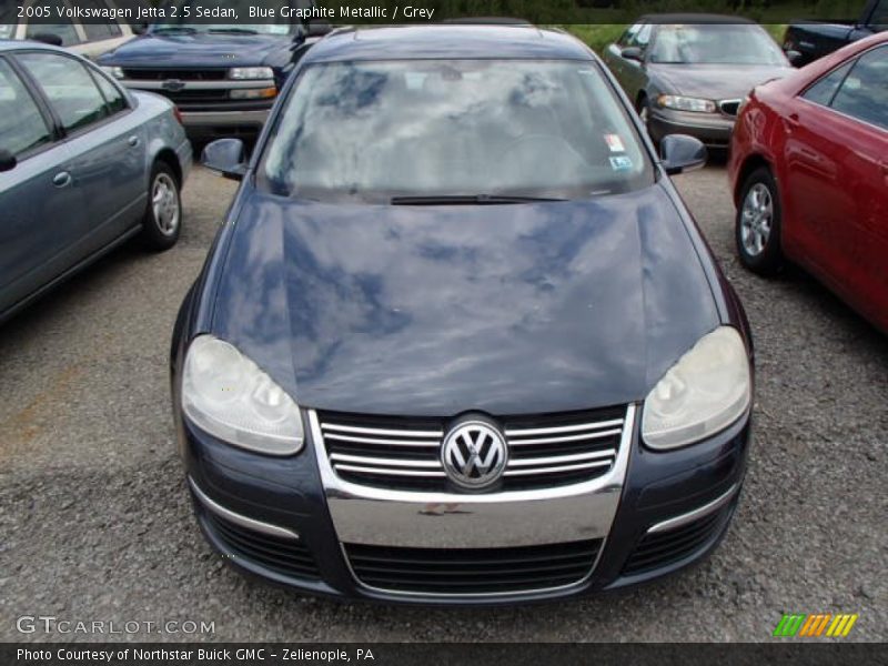 Blue Graphite Metallic / Grey 2005 Volkswagen Jetta 2.5 Sedan