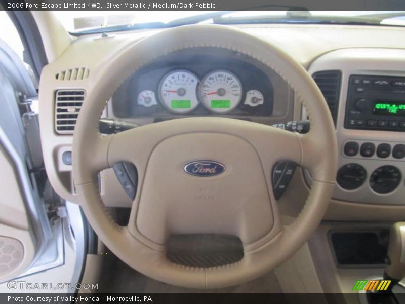 Silver Metallic / Medium/Dark Pebble 2006 Ford Escape Limited 4WD
