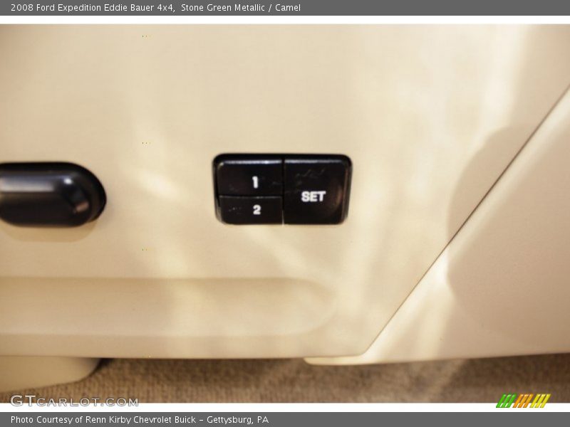 Stone Green Metallic / Camel 2008 Ford Expedition Eddie Bauer 4x4