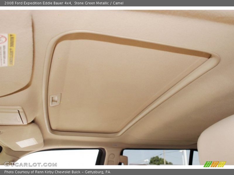 Stone Green Metallic / Camel 2008 Ford Expedition Eddie Bauer 4x4