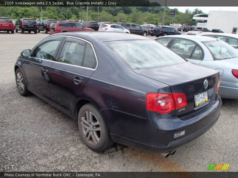 Blue Graphite Metallic / Grey 2005 Volkswagen Jetta 2.5 Sedan