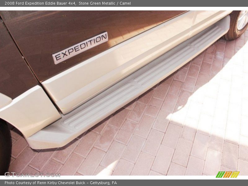 Stone Green Metallic / Camel 2008 Ford Expedition Eddie Bauer 4x4
