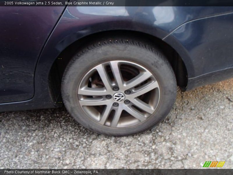 Blue Graphite Metallic / Grey 2005 Volkswagen Jetta 2.5 Sedan