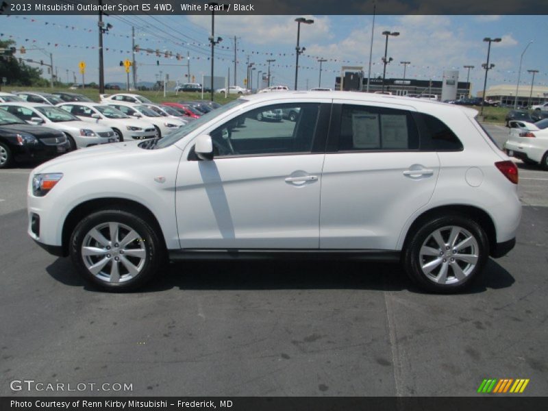  2013 Outlander Sport ES 4WD White Pearl