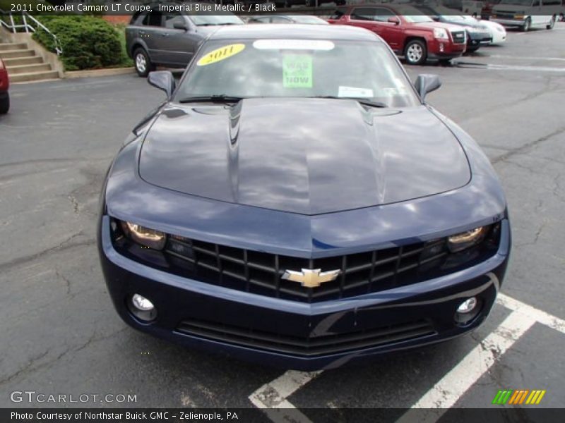 Imperial Blue Metallic / Black 2011 Chevrolet Camaro LT Coupe