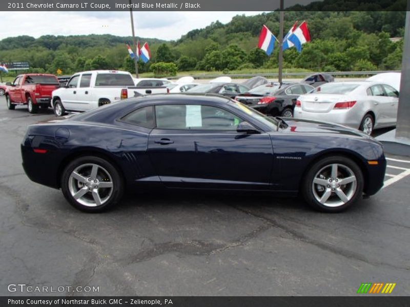 Imperial Blue Metallic / Black 2011 Chevrolet Camaro LT Coupe