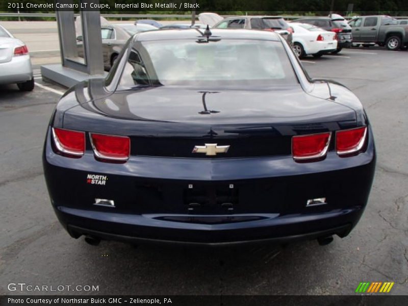 Imperial Blue Metallic / Black 2011 Chevrolet Camaro LT Coupe