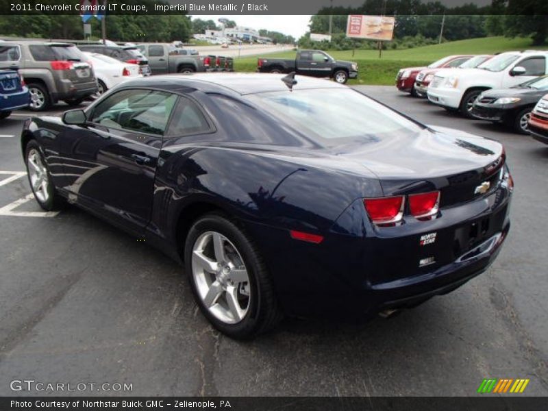 Imperial Blue Metallic / Black 2011 Chevrolet Camaro LT Coupe
