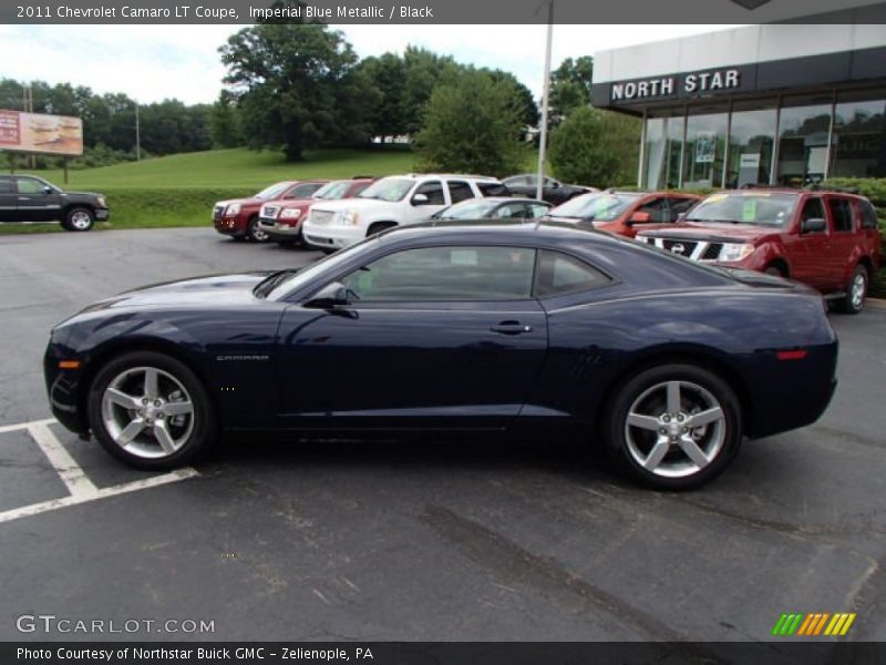 Imperial Blue Metallic / Black 2011 Chevrolet Camaro LT Coupe