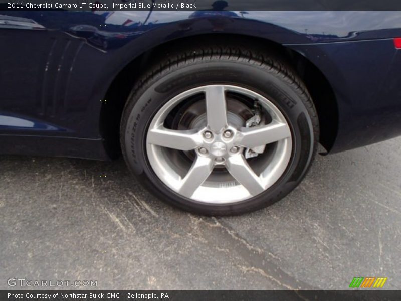 Imperial Blue Metallic / Black 2011 Chevrolet Camaro LT Coupe