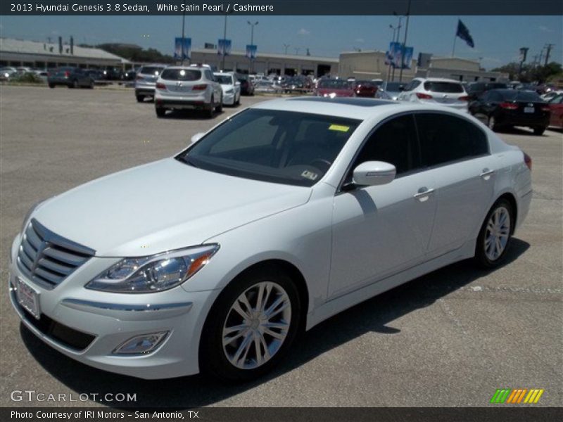 White Satin Pearl / Cashmere 2013 Hyundai Genesis 3.8 Sedan