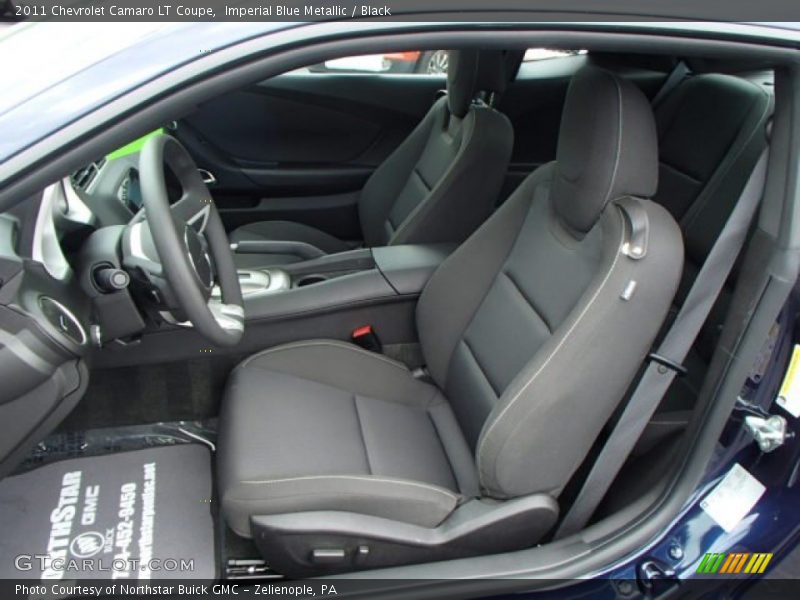 Imperial Blue Metallic / Black 2011 Chevrolet Camaro LT Coupe