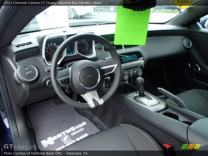 Imperial Blue Metallic / Black 2011 Chevrolet Camaro LT Coupe