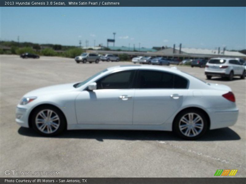 White Satin Pearl / Cashmere 2013 Hyundai Genesis 3.8 Sedan