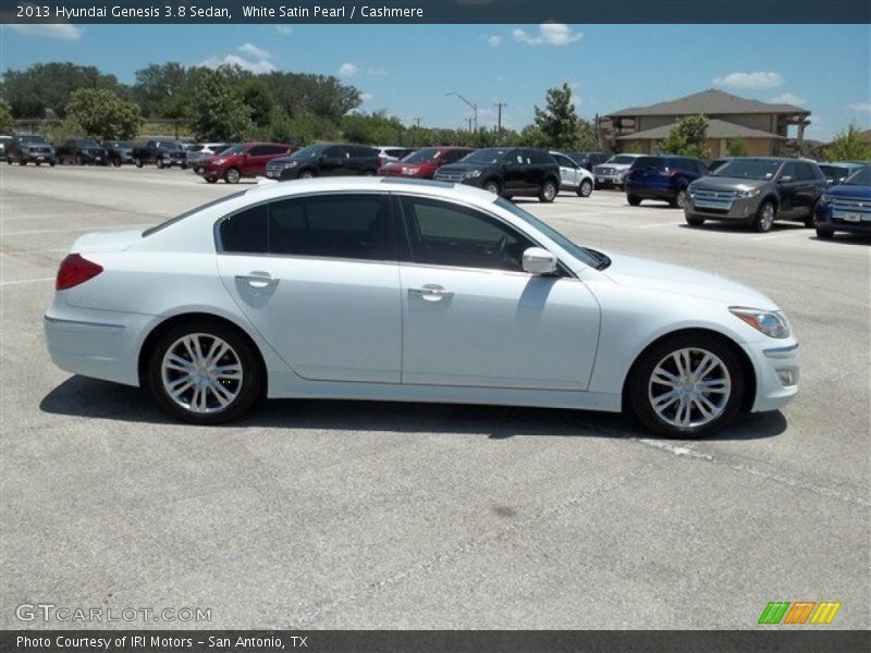 White Satin Pearl / Cashmere 2013 Hyundai Genesis 3.8 Sedan