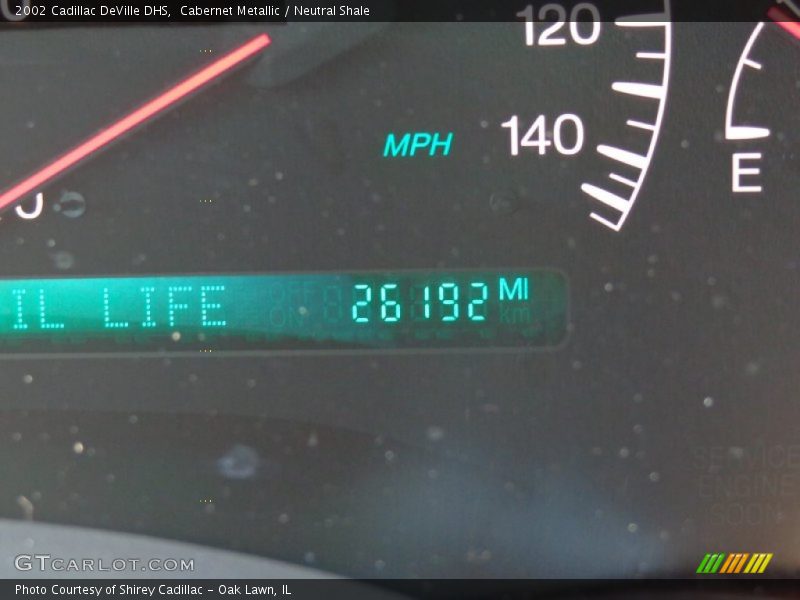 Cabernet Metallic / Neutral Shale 2002 Cadillac DeVille DHS