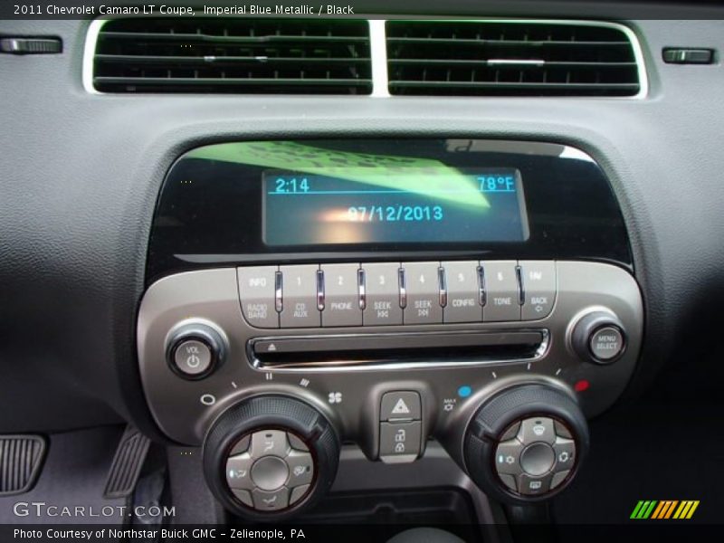 Imperial Blue Metallic / Black 2011 Chevrolet Camaro LT Coupe