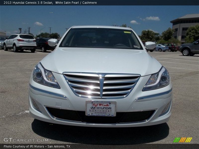 White Satin Pearl / Cashmere 2013 Hyundai Genesis 3.8 Sedan