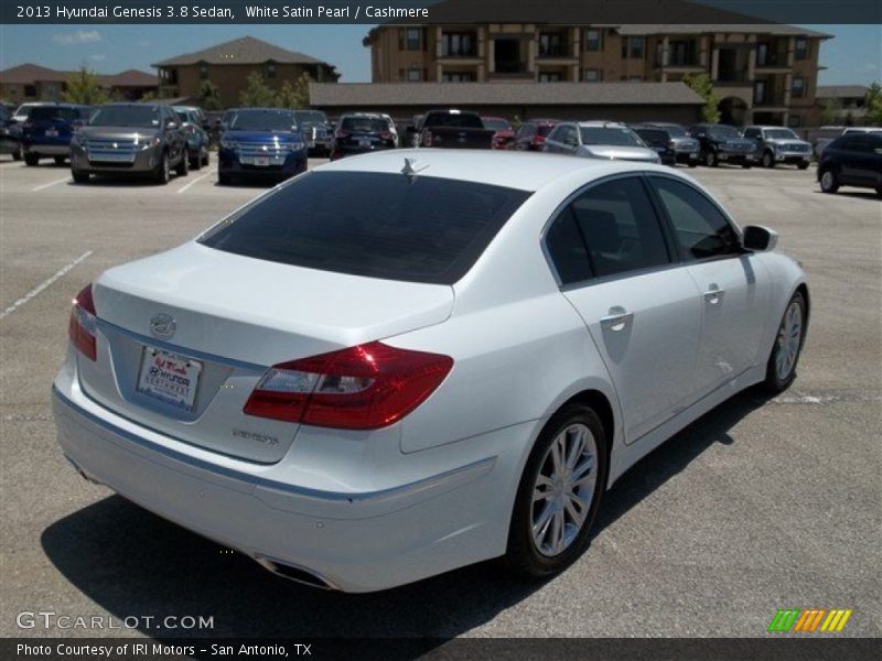 White Satin Pearl / Cashmere 2013 Hyundai Genesis 3.8 Sedan