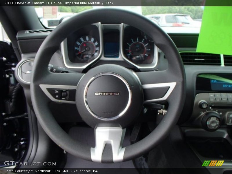 Imperial Blue Metallic / Black 2011 Chevrolet Camaro LT Coupe