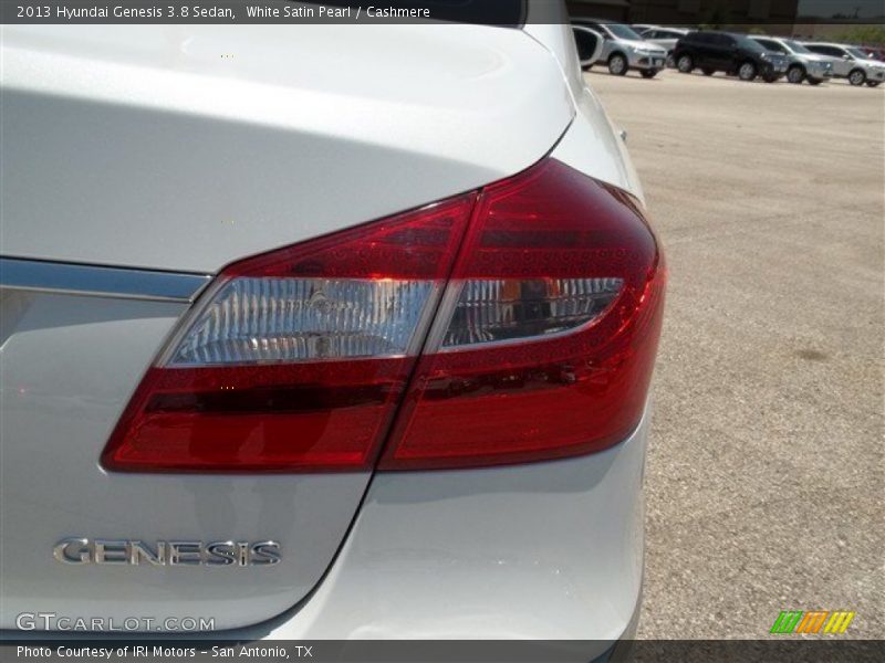 White Satin Pearl / Cashmere 2013 Hyundai Genesis 3.8 Sedan