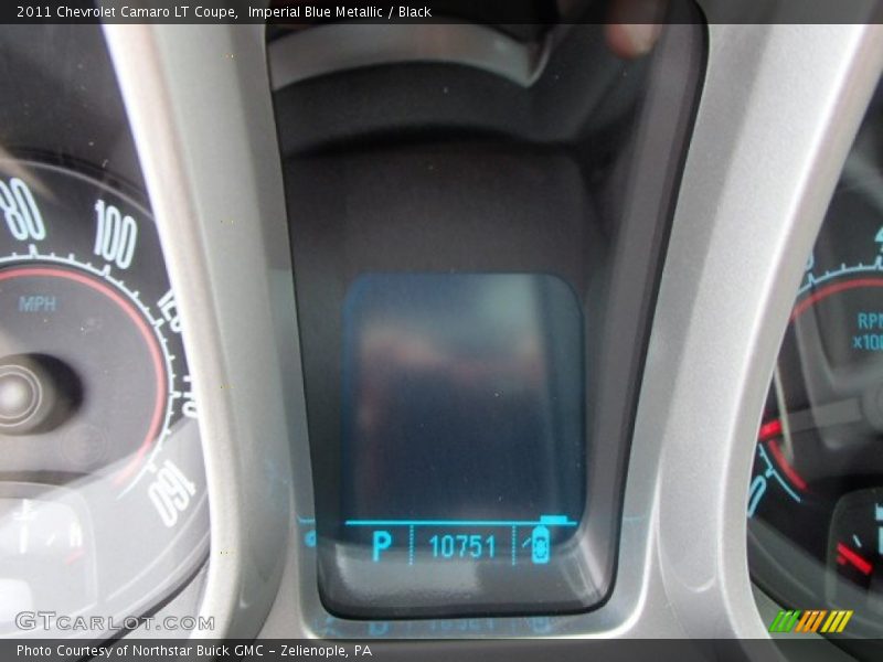 Imperial Blue Metallic / Black 2011 Chevrolet Camaro LT Coupe