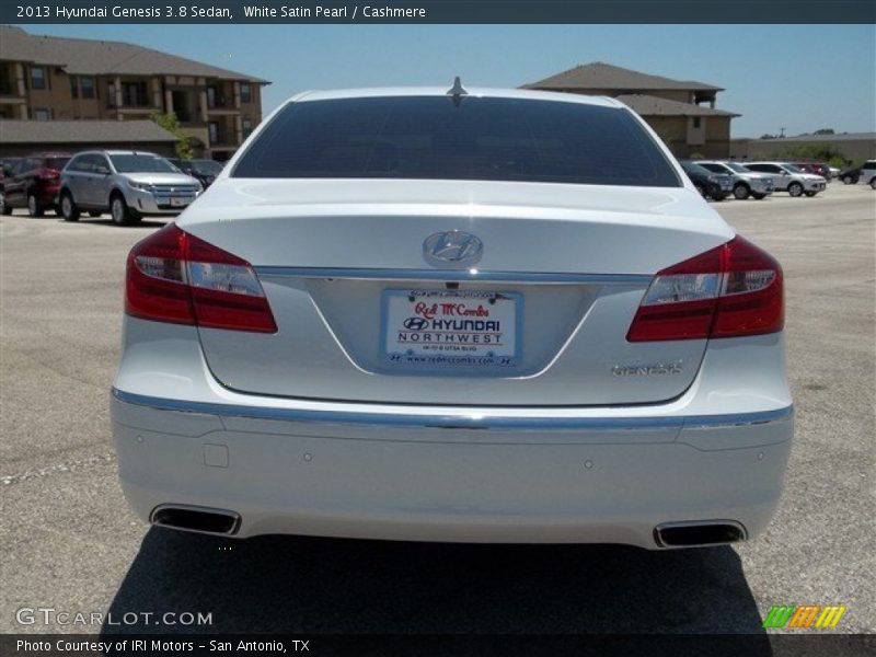 White Satin Pearl / Cashmere 2013 Hyundai Genesis 3.8 Sedan