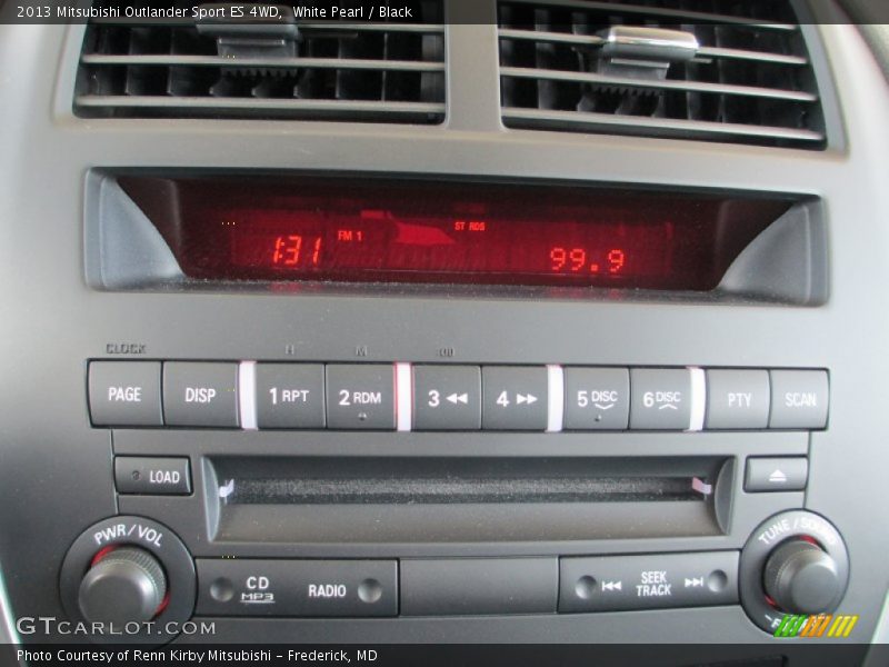 White Pearl / Black 2013 Mitsubishi Outlander Sport ES 4WD