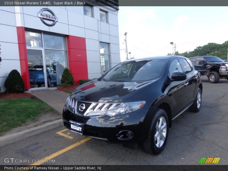 Super Black / Black 2010 Nissan Murano S AWD