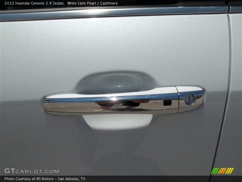 White Satin Pearl / Cashmere 2013 Hyundai Genesis 3.8 Sedan