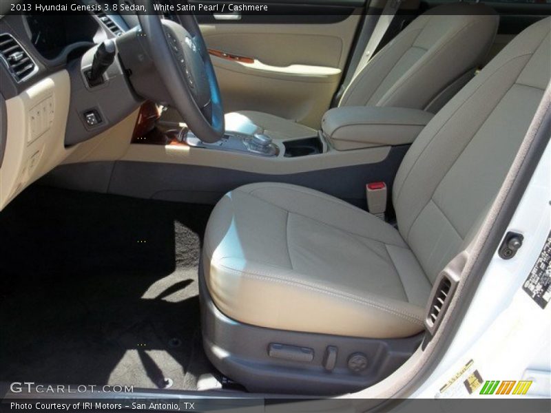 White Satin Pearl / Cashmere 2013 Hyundai Genesis 3.8 Sedan