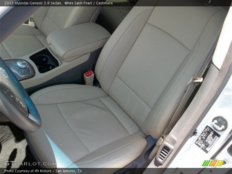 White Satin Pearl / Cashmere 2013 Hyundai Genesis 3.8 Sedan