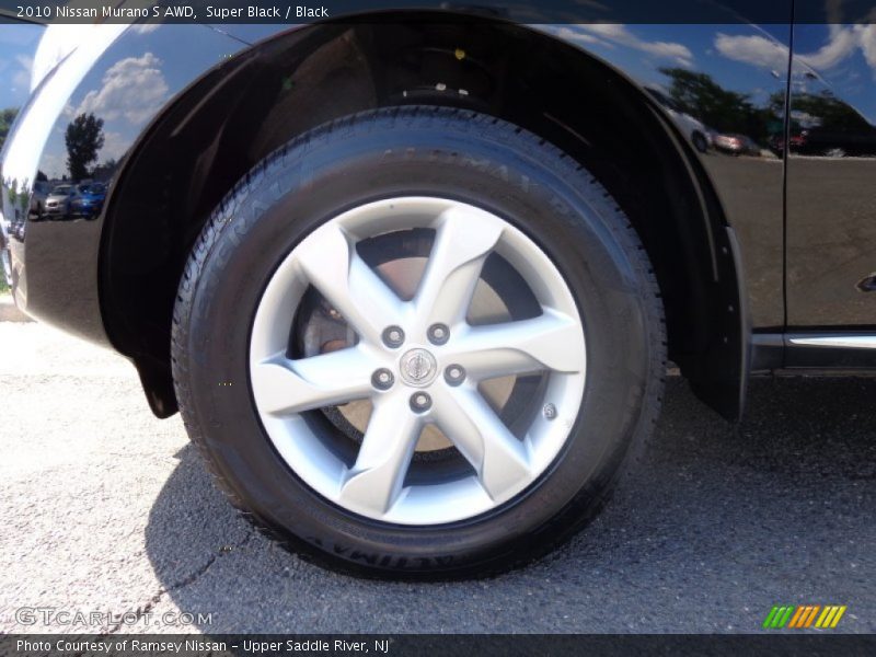 Super Black / Black 2010 Nissan Murano S AWD