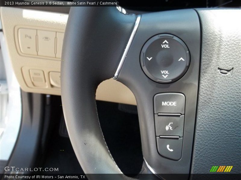 White Satin Pearl / Cashmere 2013 Hyundai Genesis 3.8 Sedan