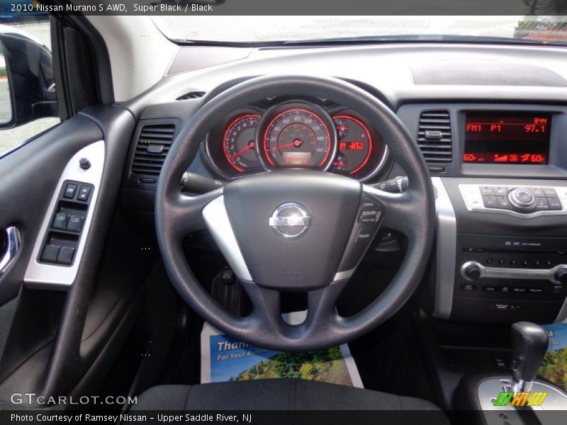 Super Black / Black 2010 Nissan Murano S AWD