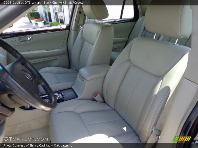 Black Cherry / Shale/Cocoa 2008 Cadillac DTS Luxury