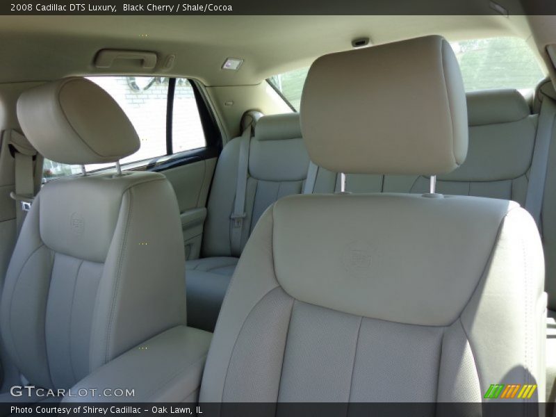 Black Cherry / Shale/Cocoa 2008 Cadillac DTS Luxury
