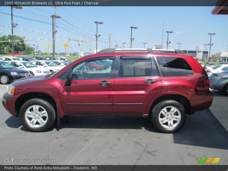 Ultra Red Pearl / Charcoal 2005 Mitsubishi Endeavor LS