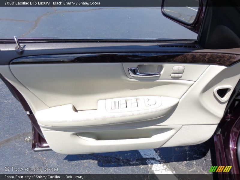 Black Cherry / Shale/Cocoa 2008 Cadillac DTS Luxury