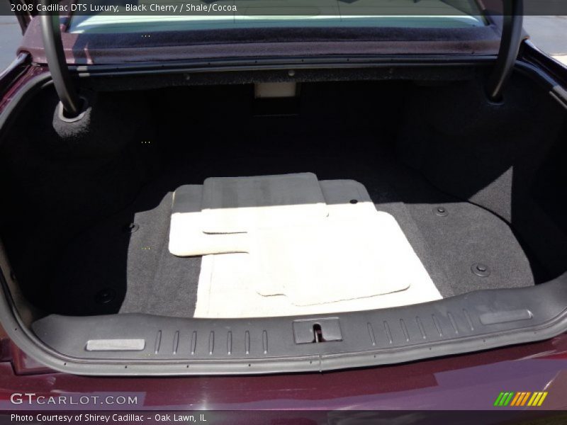 Black Cherry / Shale/Cocoa 2008 Cadillac DTS Luxury