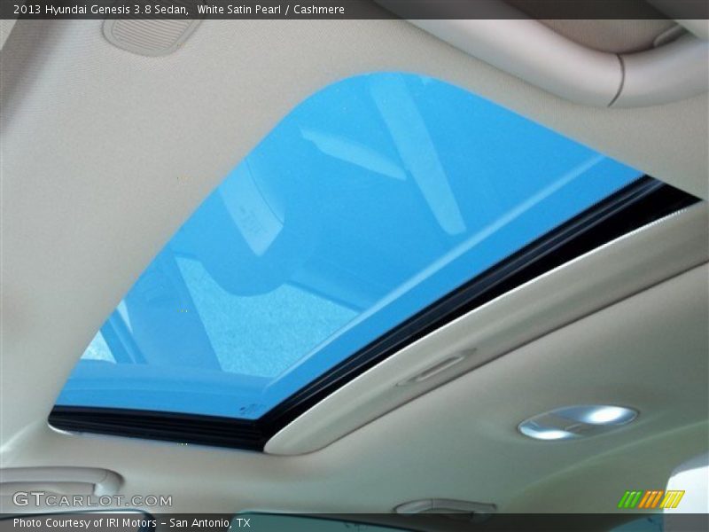 White Satin Pearl / Cashmere 2013 Hyundai Genesis 3.8 Sedan