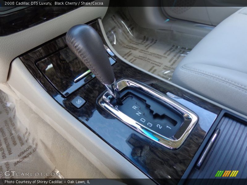 Black Cherry / Shale/Cocoa 2008 Cadillac DTS Luxury