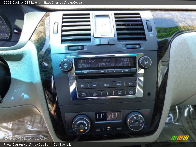 Black Cherry / Shale/Cocoa 2008 Cadillac DTS Luxury