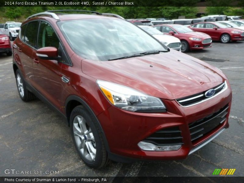 Front 3/4 View of 2014 Escape Titanium 2.0L EcoBoost 4WD